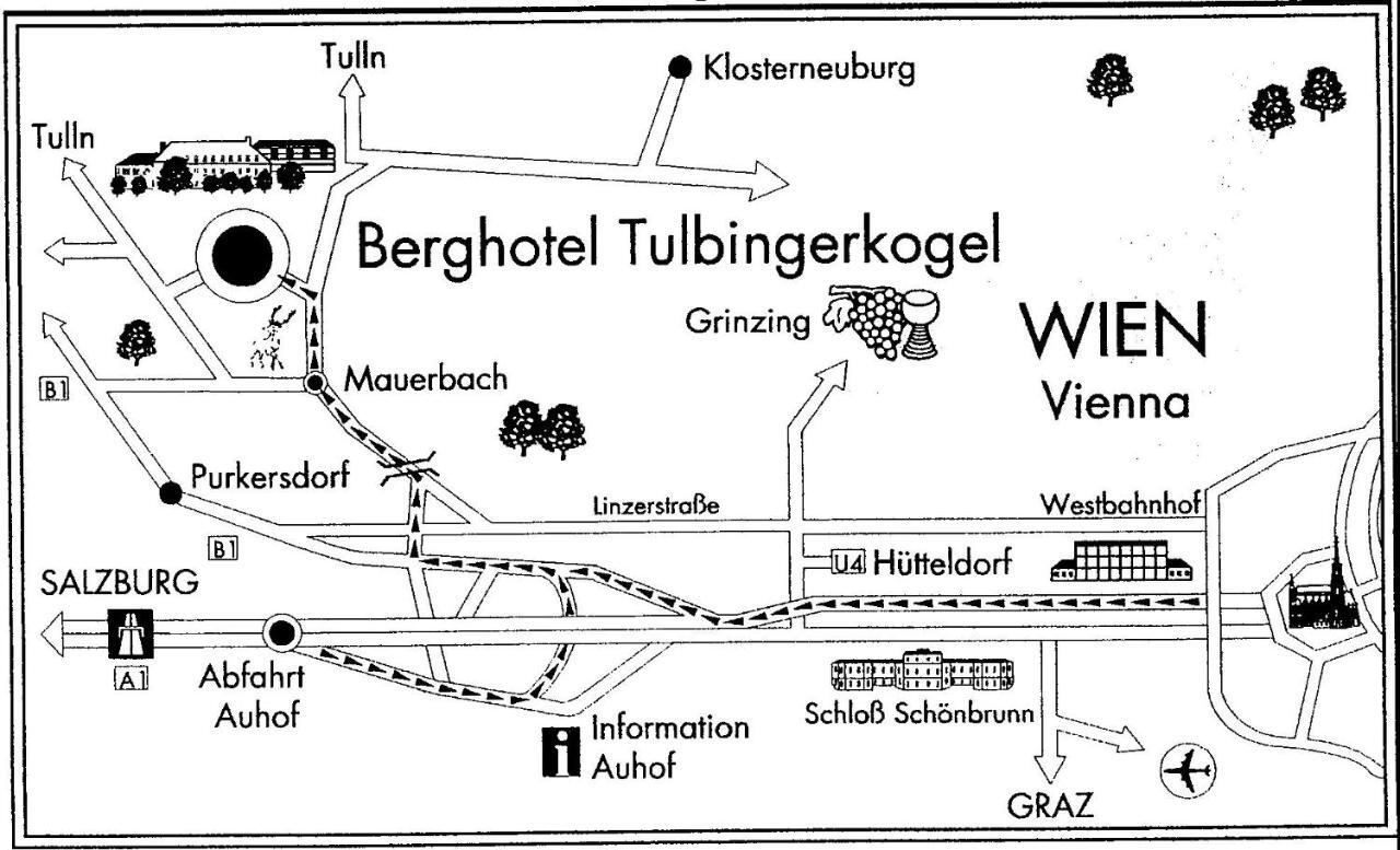 Berghotel Tulbingerkogel Mauerbach Dış mekan fotoğraf
